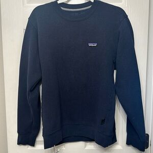 Navy blue crew neck